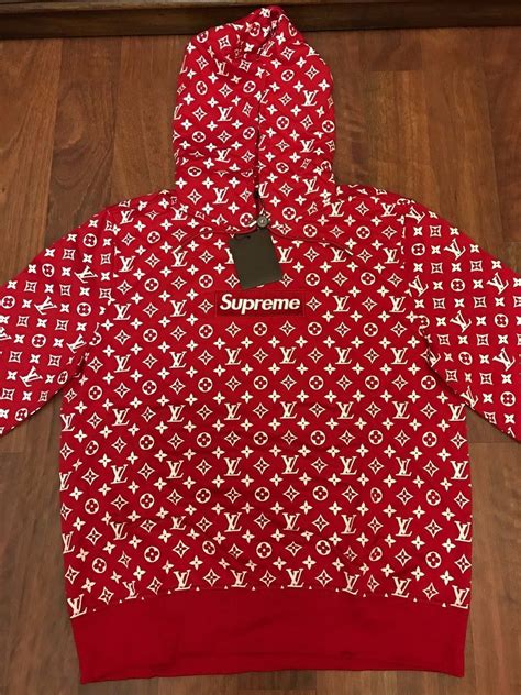 lv supreme hoodie|authentic louis vuitton supreme hoodie.